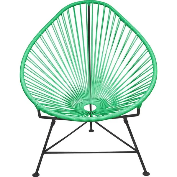 Innit Designs Acapulco Chair, Black/Black