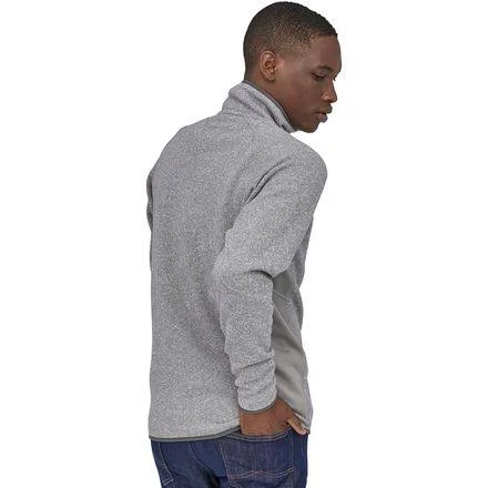 Patagonia Men's Performance Better Sweater Fleece 1/4 Zip Feather Grey XL