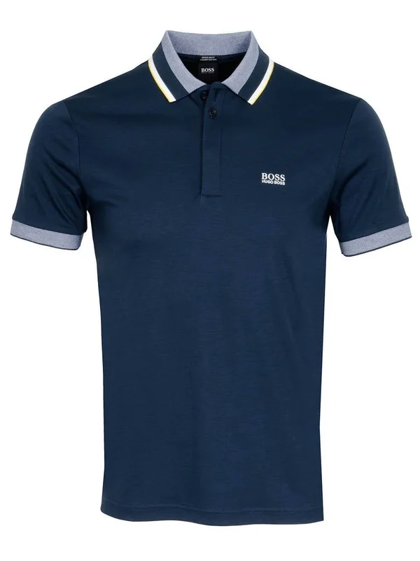 Boss Paddy 1 Polo T Shirt Navy