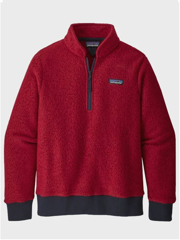 Patagonia Women's Woolyester Fleece Pullover - Molten Lava, XS