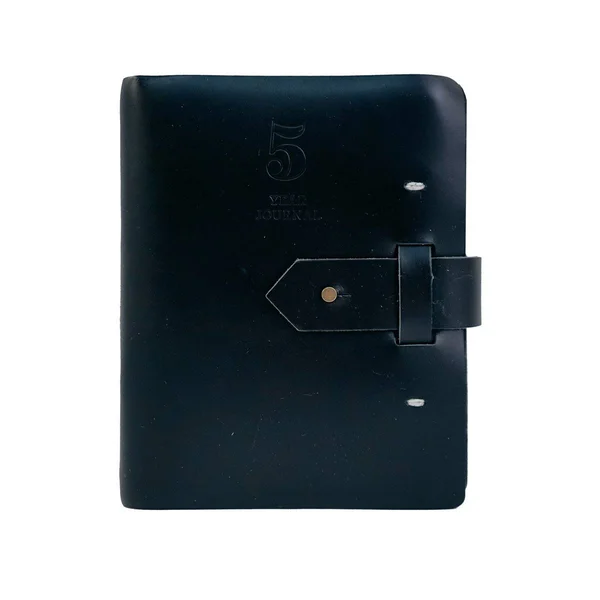 Rustico Handcrafted Leather Goods Five Year Journal (Black)