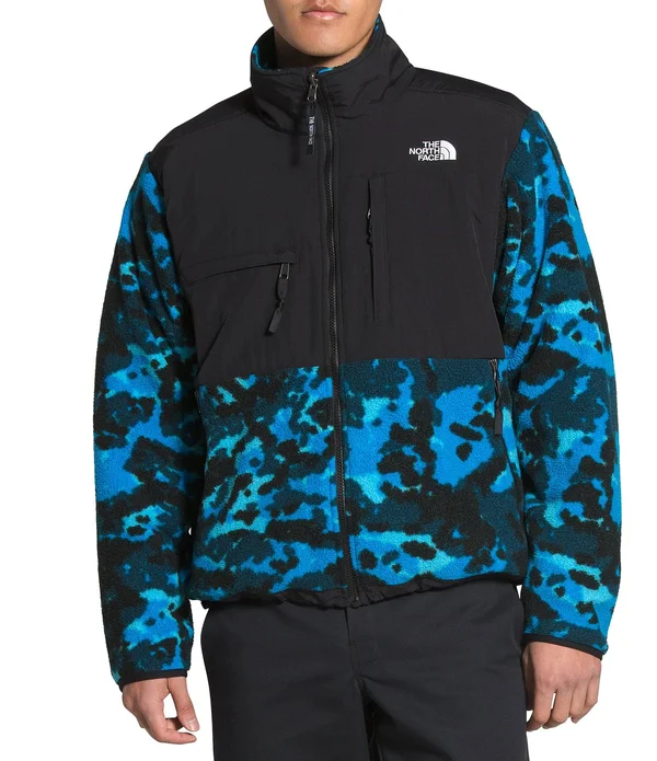 The North Face Men's 95 Retro Denali Jacket - Small - Clear Lake Blue Digi Topo Print