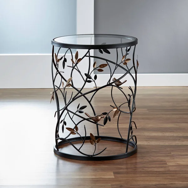 Innerspace Luxury Products Large Barrel Table with Leaves
