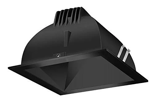 RAB NDLED4S-50Y-B-B - Finishing SC 4x22 Square 3000K LED 50 Degrees Black Cone Black Ring