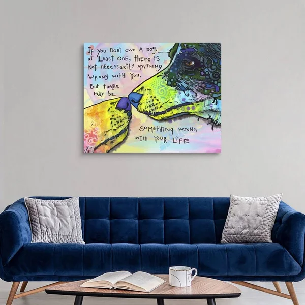 of Life and Dog, Canvas Wall Art, 45x36, Great Big Canvas