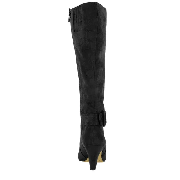 Bella-Vita Navy Suede Troy II Plus Dress Wide Calf Boots