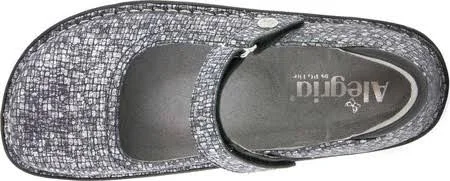Women's Alegria Belle Silver Slate - in Size 35