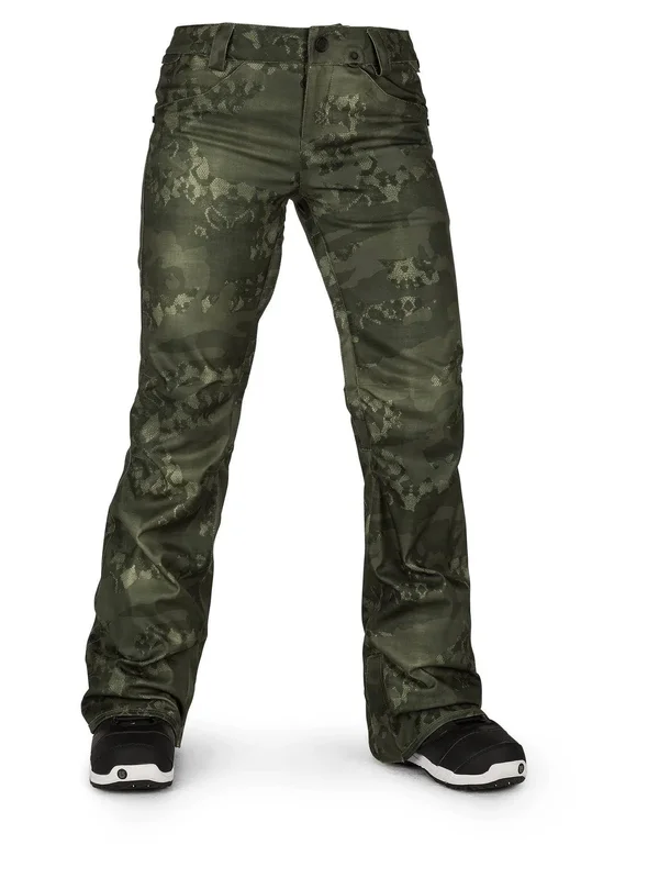 Volcom Species Stretch Pants - Women's Camouflage L