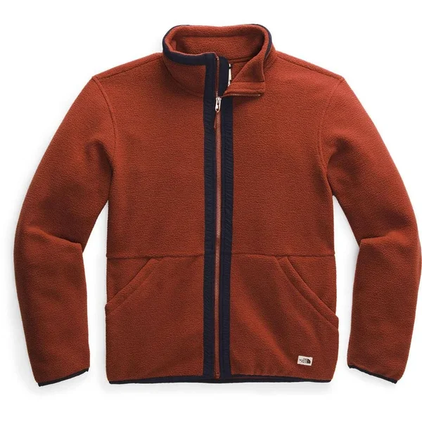 The North Face Men's Carbondale Full Zip Jacket (Size: Small): Brandy Brown-Aviator Navy