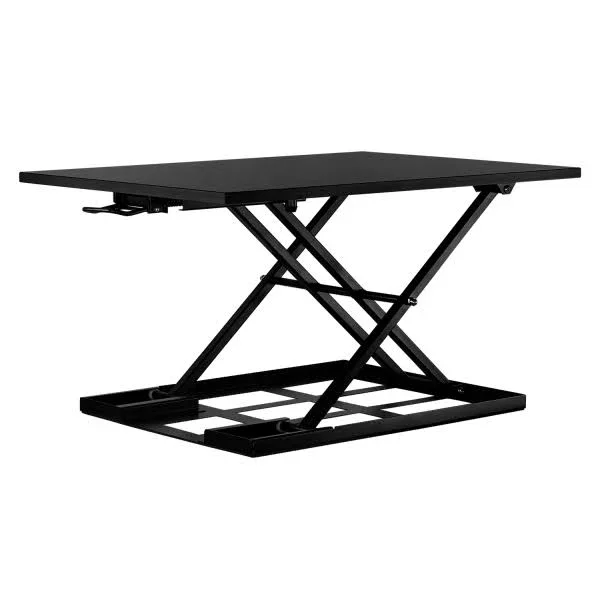 Mount-It! MI-7929BLK Standing Desk CONVERTER - 25x22H x 32x22W x 4x22D, Black