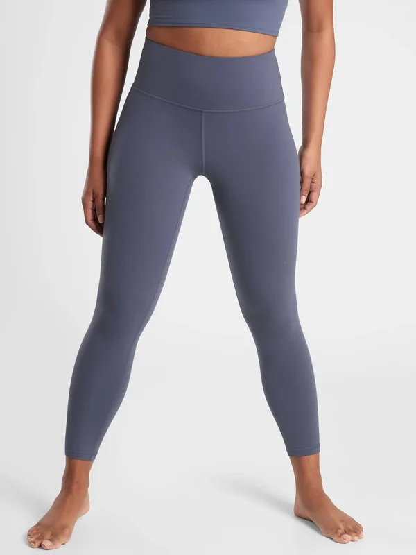 Athleta Women's Ultra High Rise Elation 7/8 Tight Medieval Violet Plus Size 2x