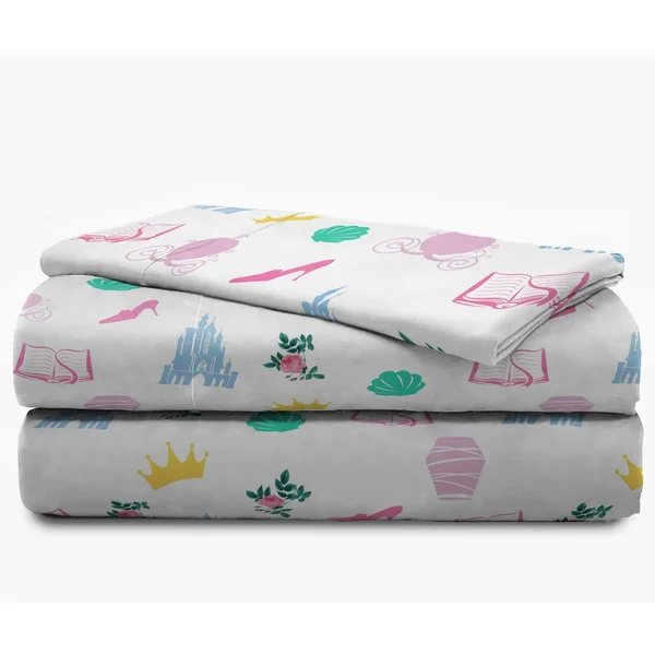 Disney Princess Sassy Sheet Set - Full, 39" x 75"