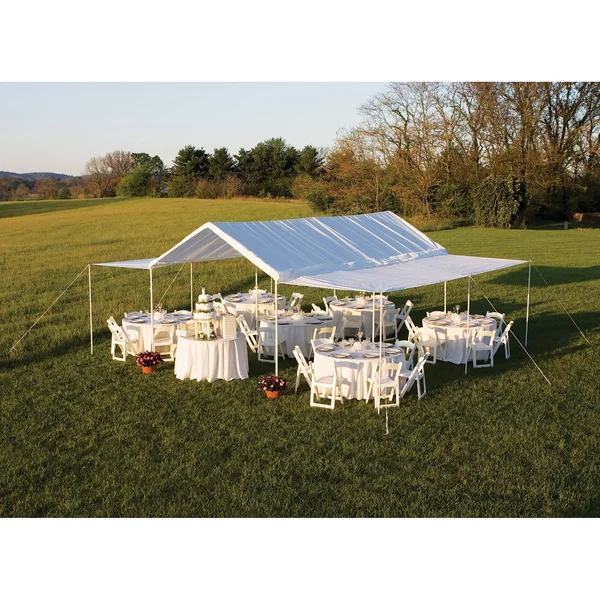 ShelterLogic 2-in-1 Max AP Canopy - 20ft.L x 10ft.W - Canopy and Event Tent, Model#25715