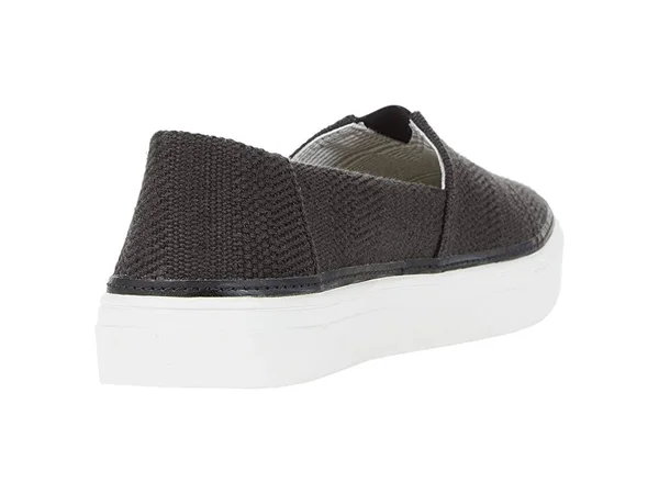 Toms Black Woven Parker Women's Slip on Shoe