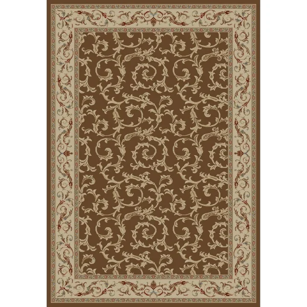 Concord Global 6&7x22 x 9&3x22 Brown Jewel Veronica Area Rug