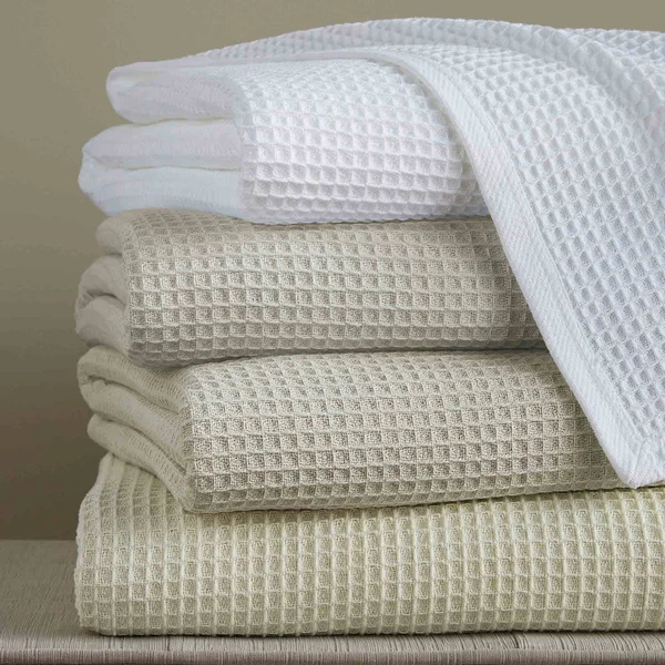 Sferra Kingston Blanket White Full/Queen