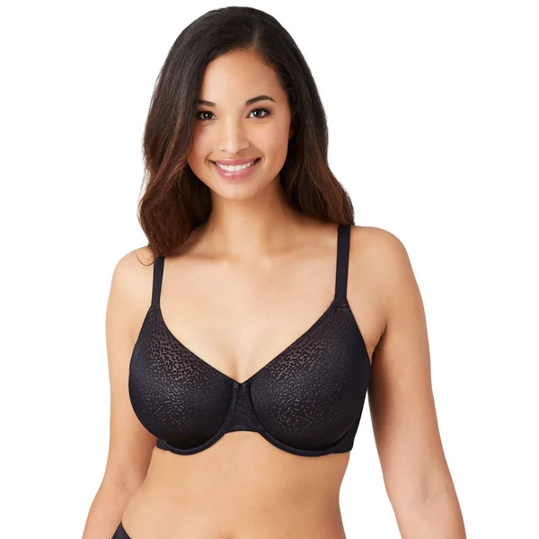 Wacoal Back Appeal Underwire Bra Black 34DDD