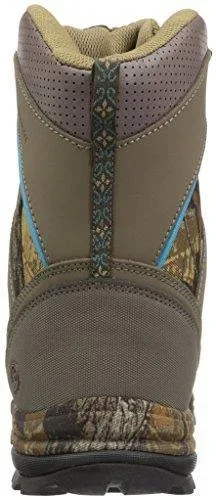 Northside Women & S Woodbury 800G Insulated Hunting Boot - Stone, Aqua