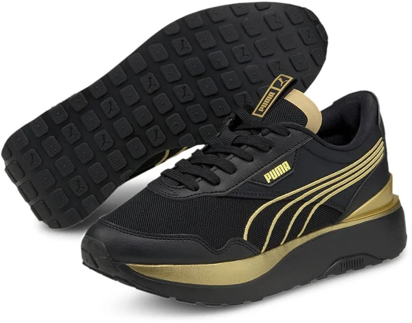 Puma Women's Cruise Rider Metal in Black, Size 10, 38161502