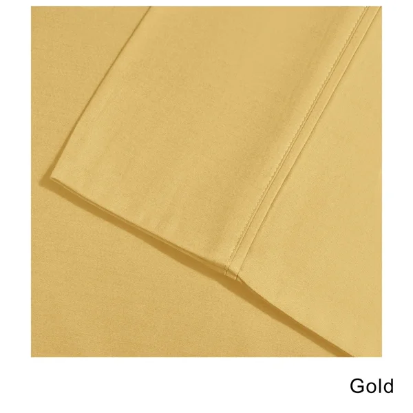 Superior 1000 Thread Count Cotton Blend Solid Sheet Set - Split King - White