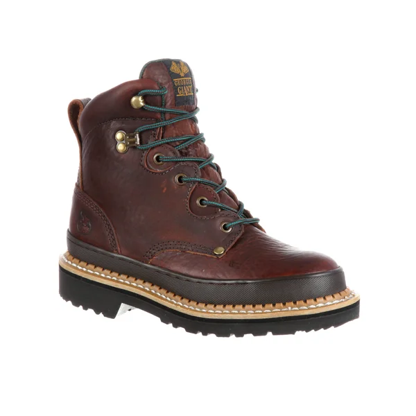Georgia Giant Women's Steel Toe Work Boot - Size: 11, Brown