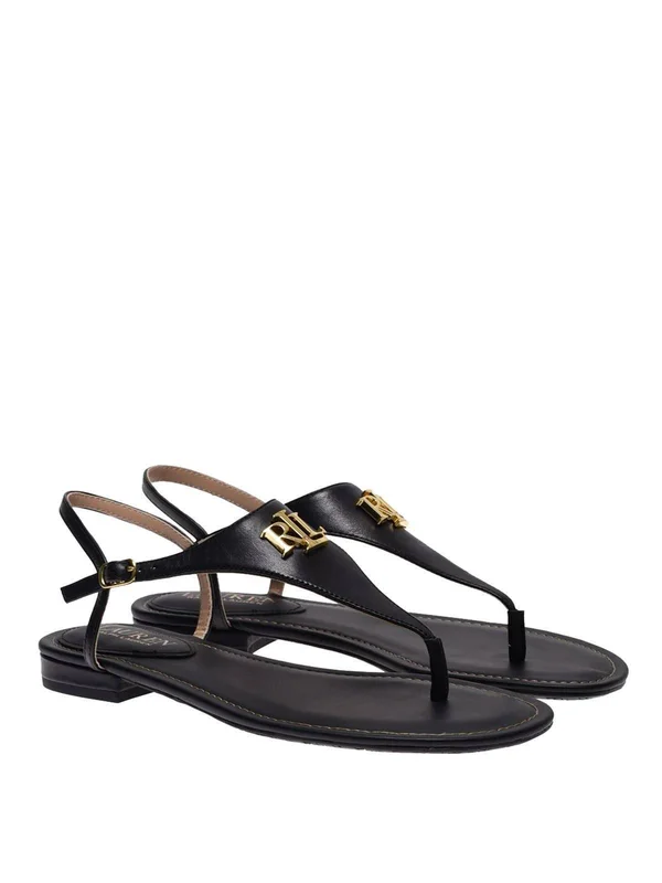 Lauren Ralph Lauren Ellington Sandals in Black
