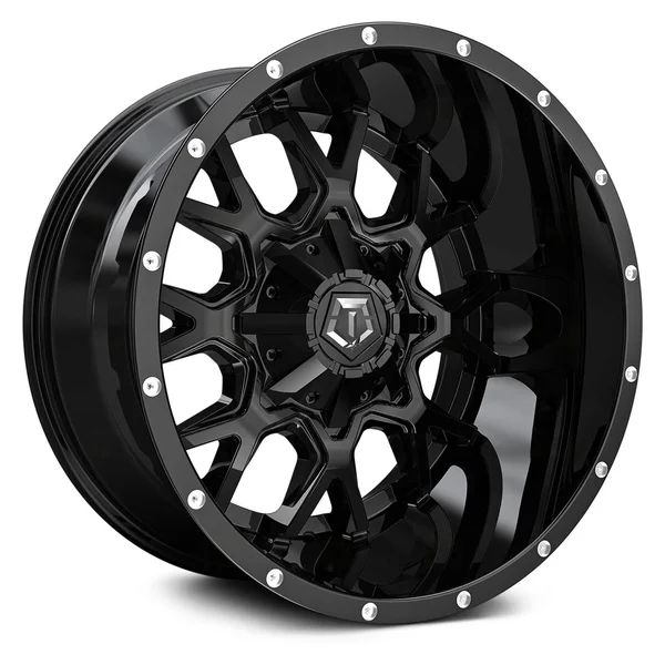 TIS Wheels 549B. 17 inch Black Rims