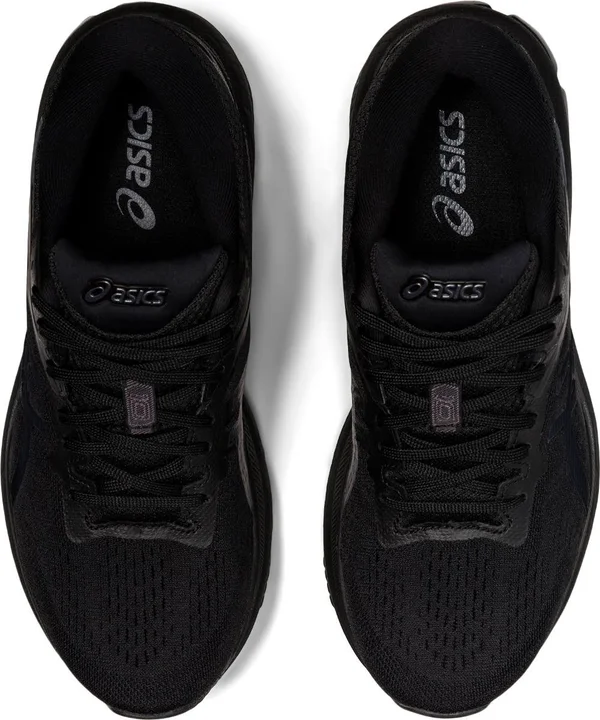 Asics GT 1000 10 Womens Running Shoes - Black-8.5