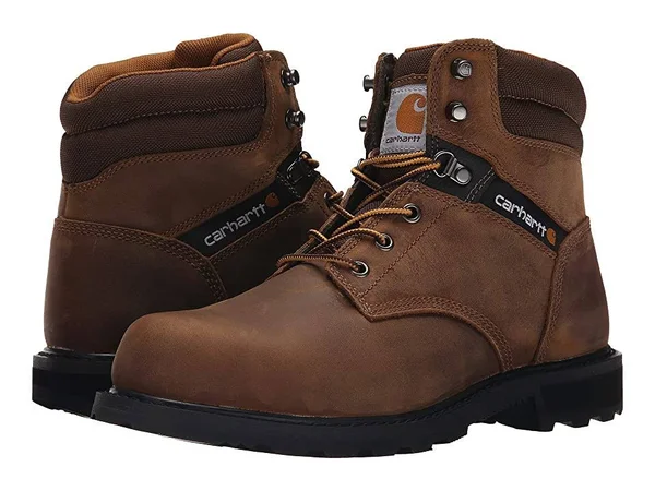 Carhartt CMW6274 6x22 Steel Toe Work Boot 13 Men's Brown