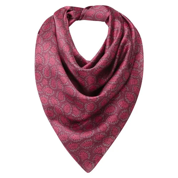 Schoffel Country Womens Ladies Silk Scarf Raspberry - Size O/S