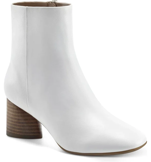 Women's Aerosoles Myla Bootie 5799057 - 9.5 M - Ice Leather