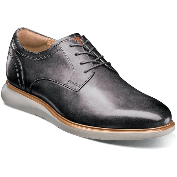 Florsheim Fuel Plain Toe Oxford 8.5 Men's Grey