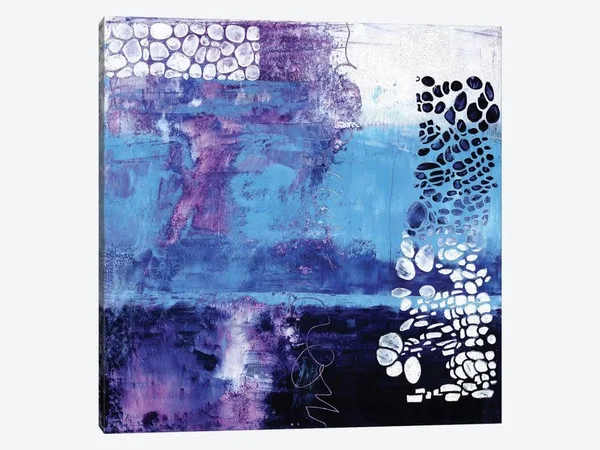 Christine Reichow Paintings Canvas Art Prints - Blueberries and Snow IIstyle > Decorative > Contemporary D閏or art)