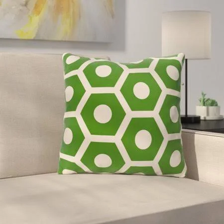 Latitude Run Masaitis Outdoor Throw Pillow Color: Leaf - Size: 20x22 H x 20x22 W