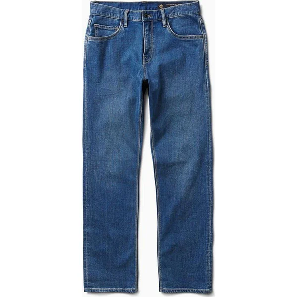 Roark Hwy 128 Straight Fit Denim - Worn Black - 34