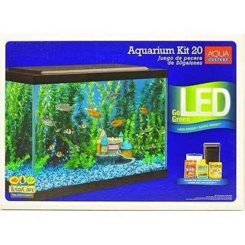 Aqua Culture 20-Gallon Aquarium Starter Kit