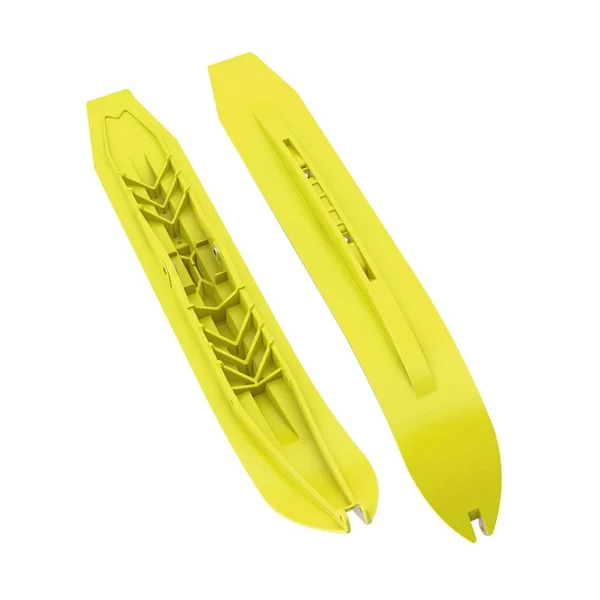 Ski-Doo New OEM, Pilot DS-2 Manta Green Deep Snow Performance Ski, 505073354