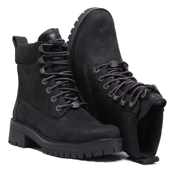 Timberland A1Kih Courmayeur 6 inch Boot in Black - Womens Lace Up