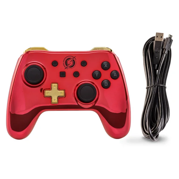 Powera Wired Controller for Nintendo Switch - Chrome Samus Metroid