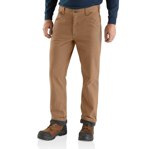 Carhartt Men's Rugged Flex Rigby Dungaree Knit Lined