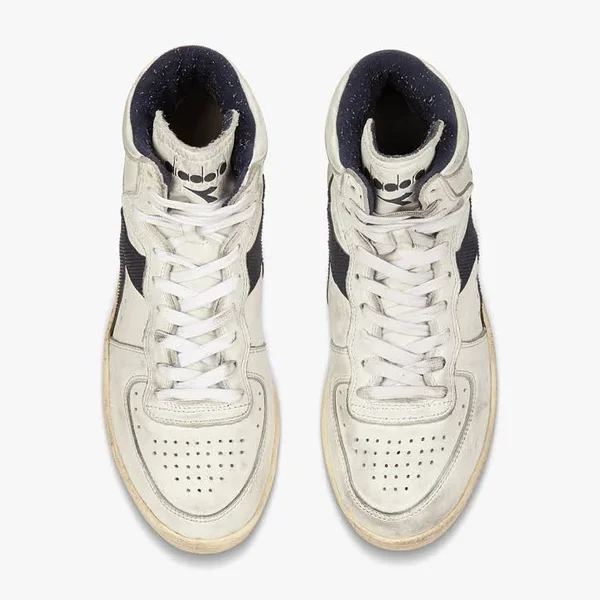 Diadora Mi Basket Used White