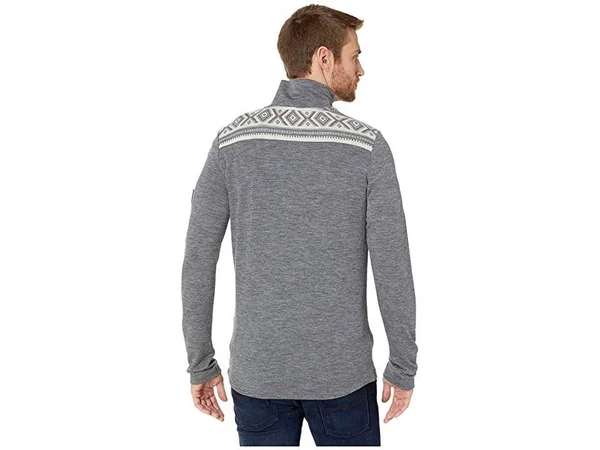 Dale of Norway Cortina Basic Masculine Sweater - Men's Smoke/Black, XL