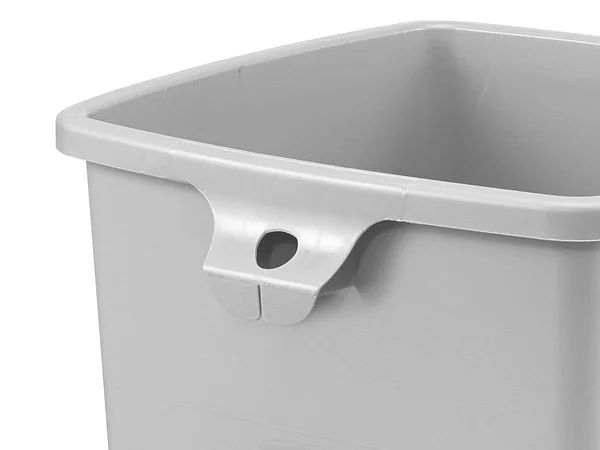Rubbermaid Commercial Untouchable Square Container, 23gal, Gray