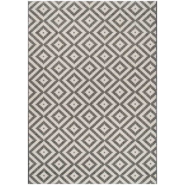 nuLOOM Marybelle Tribal Diamond Trellis Grey 8& 6x22 x 13& Area Rug