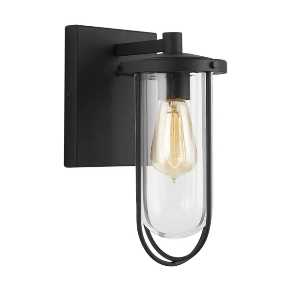 Capital Lighting 934211BK Corbin 1-Light Wall Mount, Black