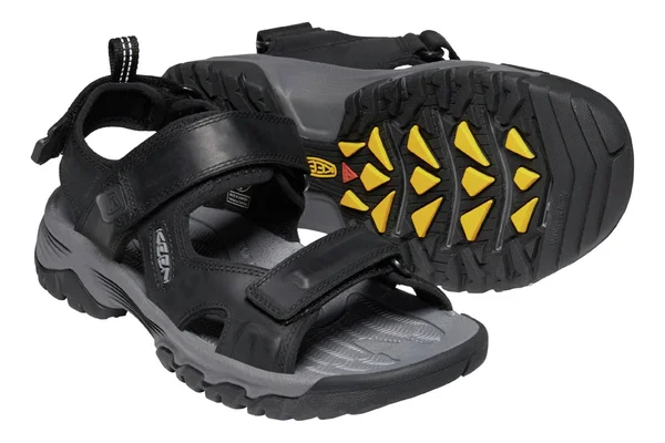 Keen Men's Targhee III Open Toe Sandal - 9.5 - Black - Grey