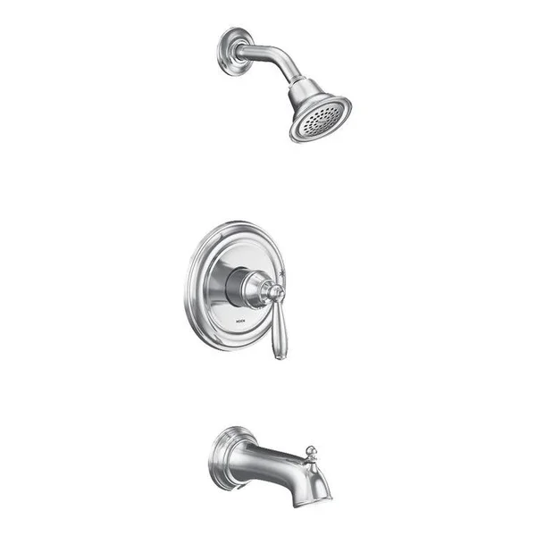 Moen Ut2153ep Brantford Tub and Shower Trim Package - Chrome, Silver