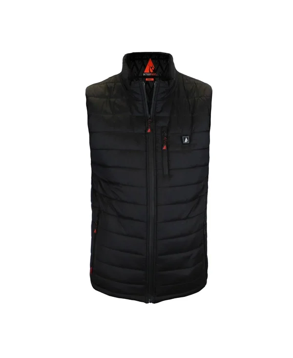 ActionHeat 5V Battery Heated Insulated Puffer Vest - Men's, Black