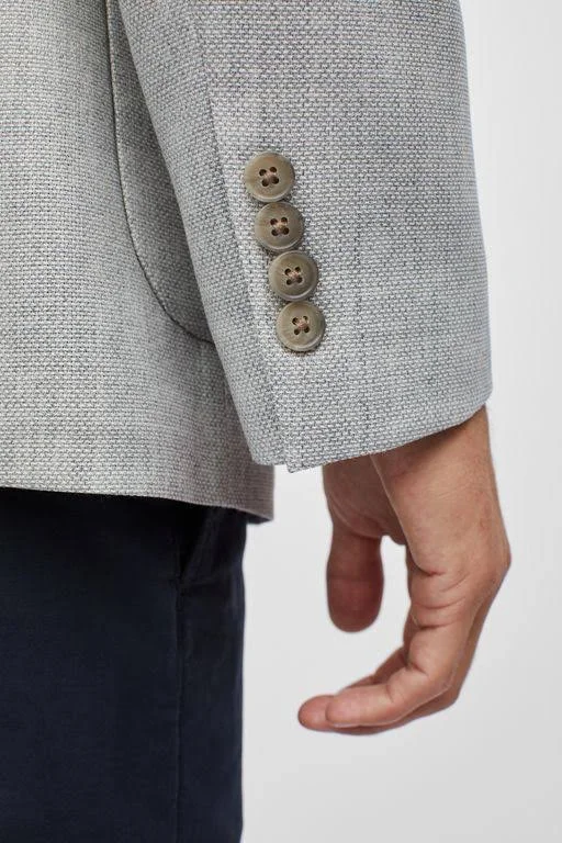 Bonobos Unconstructed Italian Wool Blazer - Gray - Formal Jackets