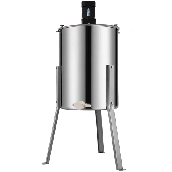 BestEquip Electric Honey Extractor 3 Frame Bee Extractor Stainless Steel Honey Spinner with Stand Beekeeping Equipment